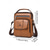 cheap Men's Bags-Men's Crossbody Bag, Faux Leather Shoulder Bag with Adjustable Strap, Multi-Pocket Large Capacity, Black/Brown/Coffee, Perfect for Business, Travel, Daily Commute, Summer Casual Style