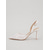 billige Brud-Hvite blondebrudesko til dame - paljett slingback høye stiletthæler til brudekjole, urban ballroom-mottakelse