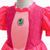 cheap Videogame Costume-Princess Peach Costume for Girls,Super Brothers Princess Peach Dress for Kids Cosplay Halloween Party Dress Up