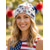 economico Accessori-berretto da donna patriottico boho fascia per capelli &amp;Scaldacollo, leggero, elasticizzato, in poliestere, con stampa multi-motivo USA, copricapo estivo per il giorno dell'indipendenza americana, il 4