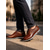 preiswerte Lässige Schnürschuhe-Herren Outdoor Derby-Schuhe Wanderschuhe Brautkleider schlicht Täglich Büro &amp; Karriere PU Leder Komfortabel Schnürsenkel Rinde braun Schwarz Frühling Herbst