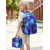 economico Zaini per Bambini e Adolescenti-Set di 3 zaini scolastici per bambini. &amp;ragazze, include borsa per il pranzo &amp;Astuccio grande con scomparti multipli, in poliestere resistente, con cinghie a S ergonomiche e inserti riflettenti per la