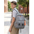 economico Zaini per Bambini e Adolescenti-Zaino unisex per studenti con laptop, nero &amp;Zaino scolastico grigio in poliestere resistente all'acqua, grande capacità, design multi-scomparto, tracolla per trolley, ideale per il ritorno a scuola,