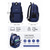economico Zaini per Università-Zaino per studenti, zaino per laptop di grande capacità per uomo, borsa scolastica impermeabile in poliestere con porta di ricarica USB, organizer multi-scomparto, zaino da viaggio per college,