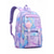 abordables Mochilas para Niños y Adolescentes-Mochila escolar impermeable para niñas, mochila grande con múltiples bolsillos para portátil, bonita mochila de viaje universitaria con estampado tie-dye en varios colores.