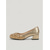 cheap Block Heel Pumps-Women's Luxury Dress Pumps - Shiny Gold Metallic Block Heels with Heavy Rhinestone Crystal Decor for Cocktail Party, Evening Gala
