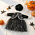 halpa Vaatteet ja asusteet-Halloween-kuistin hanhiasut puutarhakoristeet, hienot noitateemaiset hanhikankaasta tehdyt halloween-koristeet, sisältävät 1 *asun &amp;1*on &amp;1*luuta