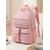 economico Zaini per Bambini e Adolescenti-zaino per bambini, nero &amp;Zaino scolastico rosa in poliestere resistente all'acqua con tracolla, zaino multi-scomparto di grande capacità per il ritorno a scuola, i viaggi, le elementari &amp;scuola media