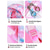 preiswerte Kinder- und Teenager-Rucksäcke-3-teiliges Rucksackset für Mädchen mit Sternenmuster, wasserabweisendes Polyester, großer Stauraum, mehrere Fächer, inklusive Lunchtasche und Federmäppchen &amp;Gepolsterte Tragegurte für Schule,