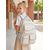 abordables Mochilas para Niños y Adolescentes-Mochila escolar para niña, mochila de poliéster resistente al agua con funda para carrito, mochila infantil de gran capacidad con múltiples bolsillos para primaria, ideal para viajes. &amp;regreso a