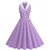 cheap Dresses-1950s Retro Vintage Rockabilly Midi Dress Flare Dress Sleeveless Fit and Flare Solid Color Fit &amp; Flare Fancy Dress Women's Music Festival Revival Tea Party Adults' Dress
