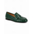 halpa Naisten mokkasiinit ja loaferit-naisten vihreät krokotiilikuvioiset loaferit - kaupunkityylikkäät krokotiilikuvioiset nahkaiset slip-on-kengät päivittäiseen toimistotyöhön ja työvaatteisiin