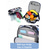 preiswerte Kinder- und Teenager-Rucksäcke-3-teiliges Fußballrucksack-Set für Jungen, mehrfarbiger Fußballprint, wasserabweisendes Polyester, großer Rucksack mit Lunchtasche &amp;Federmäppchen für Schulanfang, Sport &amp; reisen