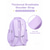preiswerte Kinder- und Teenager-Rucksäcke-Schulrucksack und Federmäppchen für Mädchen, 2-teiliges Set, mehrfarbiger, wasserabweisender Polyester-Rucksack, geräumiger Rucksack mit vielen Fächern für Grundschule, Mittelschule und Campus &amp;
