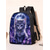 abordables Mochilas para Niños y Adolescentes-Conjunto de mochila infantil con estampado de gato galáctico, mochila escolar ligera de poliéster con bolsa para el almuerzo. &amp;Estuche para lápices, juego de 5 piezas con múltiples bolsillos y gran