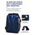 economico Zaini per Bambini e Adolescenti-blu bambini &amp;Zaino rosa riflettente, borsa scolastica in poliestere resistente all'acqua in 2 misure, zaino multi-scomparto di grande capacità per ragazzi e ragazze per il ritorno a scuola e al campus