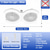 abordables Ampoules LED type maïs-Ventilateur de plafond à douille E27 avec éclairage LED double rangée, intensité variable, télécommande, 3 vitesses de ventilation, angle réglable, orientable, idéal pour les petites chambres et les