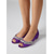 olcso Női lapos sarkú cipők-női lila szatén peep toe alacsony sarkú cipő - elegáns strasszos kristályos magassarkú koktélpartikra, esti gálákra, luxus üdülőhelyi nyaralásokra