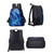baratos Mochilas para Crianças e Adolescentes-Mochila infantil com estampa de golfinho, conjunto leve de poliéster para escola, com lancheira inclusa. &amp;Estojo para lápis, conjunto de 5 peças com vários bolsos e grande capacidade, ideal para o