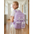 abordables Mochilas para Niños y Adolescentes-Mochila infantil rosa y morada a cuadros, mochila escolar de poliéster resistente al agua con múltiples compartimentos y gran capacidad, disponible en 2 tamaños, ideal para la vuelta al cole y para