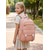 abordables Mochilas para Niños y Adolescentes-Mochila escolar para niña, mochila de poliéster resistente al agua con funda para carrito, mochila infantil de gran capacidad con múltiples bolsillos para primaria, ideal para viajes. &amp;regreso a