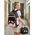 preiswerte Kinder- und Teenager-Rucksäcke-3-teiliges Rucksackset für Mädchen, verschiedene Farben, wasserabweisender Polyester-Rucksack mit großem Fassungsvermögen und mehreren Fächern, inklusive Lunchtasche, Federmäppchen und gepolsterten