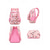 preiswerte Kinder- und Teenager-Rucksäcke-Mädchen-Rucksack-Set mit Graffiti-Print, 2-teilig, verschiedene Farben, leichter, wasserabweisender Polyester-Schulrucksack mit Federmäppchen, geräumiger Rucksack mit vielen Fächern für den Schulstart