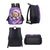 abordables Mochilas para Niños y Adolescentes-Conjunto de mochila para niña con diseño de gato asomándose, mochila escolar ligera de poliéster con bolsa para el almuerzo. &amp;Estuche para lápices, juego de 4 piezas con múltiples bolsillos y gran
