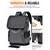 preiswerte College-Rucksäcke-Herren-Studentenrucksack mit USB-Ladefunktion, verschiedene Farben, wasserabweisend, kratzfest, aus Polyester, mit Gepäckgurt, geräumiger Laptop-Rucksack mit mehreren Fächern für den Schulstart &amp;tr