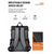 preiswerte College-Rucksäcke-Herren-Studentenrucksack mit USB-Ladefunktion, verschiedene Farben, wasserabweisend, kratzfest, aus Polyester, mit Gepäckgurt, geräumiger Laptop-Rucksack mit mehreren Fächern für den Schulstart &amp;tr