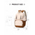 preiswerte Kinder- und Teenager-Rucksäcke-Mädchen-Schulrucksack, mehrfarbiger Polyester-Rucksack mit Gepäckgurt, geräumiger Reiserucksack mit mehreren Fächern für Mittel-, Ober- und Hochschulbildung sowie den täglichen Gebrauch