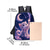 baratos Mochilas para Crianças e Adolescentes-Mochila escolar feminina com estampa de gatinho fofo e estampa de meteorito, mochila leve de poliéster para escola com lancheira inclusa. &amp;Estojo para lápis, conjunto de 5 peças com vários bolsos e