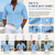 voordelige heren overhemd met knopen-Voor heren Overhemd Corduroyshirt Overhemd met knopen blauw Zwart Wit Marineblauw Paars Lange mouw Effen Strijkijzer Casual Dagelijks Button-omlaag Kleding Polyester Modieus Streetwear Klassiek Casual