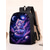 abordables Mochilas para Niños y Adolescentes-Conjunto de mochila infantil con estampado de gato y galaxia, mochila escolar ligera de poliéster con bolsa para el almuerzo. &amp;Estuche para lápices, juego de 4 piezas con múltiples bolsillos y gran
