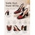 voordelige Slingback Pumps-Dames pumps met kleurblokken - retro pumps met vierkante neus, uitgesneden details en dubbele bandjes in rood tartan en goud, perfect voor streetwear, dagelijks gebruik en een middagthee.