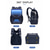 economico Zaini per Bambini e Adolescenti-blu bambini &amp;Zaino rosa riflettente, borsa scolastica in poliestere resistente all'acqua in 2 misure, zaino multi-scomparto di grande capacità per ragazzi e ragazze per il ritorno a scuola e al campus