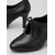 economico Pumps Classici-Décolleté Oxford da donna in pelle nera - comode scarpe stringate a punta con tacco medio, ideali per l'ufficio e il tempo libero.