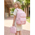 preiswerte Kinder- und Teenager-Rucksäcke-Rucksackset für Mädchen mit Schleifenmuster, 3-teiliges, wasserabweisendes Polyester-Schulrucksackset in verschiedenen Farben, geräumiger Rucksack mit mehreren Fächern und Lunchtasche &amp;Federmäppchen