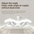 abordables Ampoules LED type maïs-Ventilateur de plafond à douille E27 avec éclairage LED double rangée, intensité variable, télécommande, 3 vitesses de ventilation, angle réglable, orientable, idéal pour les petites chambres et les