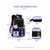 preiswerte Kinder- und Teenager-Rucksäcke-3-teiliges Rucksackset für Mädchen, verschiedene Farben, wasserabweisendes Polyester, geräumiger Rucksack mit mehreren Fächern, inklusive Lunchtasche, Federmäppchen und gepolsterten Tragegurten