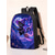 abordables Mochilas para Niños y Adolescentes-Conjunto de mochila mágica de bruja con lindo gato para niña, mochila escolar ligera de poliéster con bolsa para el almuerzo. &amp;Estuche para lápices, juego de 3 piezas con múltiples bolsillos y gran