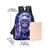 abordables Mochilas para Niños y Adolescentes-Conjunto de mochila infantil con estampado de gato galáctico, mochila escolar ligera de poliéster con bolsa para el almuerzo. &amp;Estuche para lápices, juego de 5 piezas con múltiples bolsillos y gran