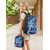 abordables Mochilas para Niños y Adolescentes-Conjunto de mochila infantil con estampado de gato galáctico, mochila escolar ligera de poliéster con bolsa para el almuerzo. &amp;Estuche para lápices, juego de 5 piezas con múltiples bolsillos y gran