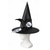 abordables Accessoires d'Halloween-Chapeau de sorcière pour femme en polyester imprimé tête de mort, idéal pour Halloween, les fêtes, le cosplay, les maisons hantées, les déguisements de sorcière, le carnaval, les spectacles et les