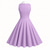 cheap Dresses-1950s Retro Vintage Rockabilly Midi Dress Flare Dress Sleeveless Fit and Flare Solid Color Fit &amp; Flare Fancy Dress Women's Music Festival Revival Tea Party Adults' Dress