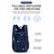 baratos Mochilas para Crianças e Adolescentes-Mochila escolar infantil ergonômica, várias cores, resistente à água, em poliéster, com amplo espaço e vários compartimentos, ideal para meninos e meninas, para a volta às aulas, esportes e viagens.