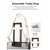 abordables Mochilas para Niños y Adolescentes-Mochila escolar para niña, mochila de poliéster resistente al agua con funda para carrito, mochila infantil de gran capacidad con múltiples bolsillos para primaria, ideal para viajes. &amp;regreso a