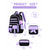 preiswerte Kinder- und Teenager-Rucksäcke-3-teiliges Rucksack-Set mit Schleife für Mädchen, verschiedene Farben, leichter Polyester-Schulrucksack mit Lunchtasche &amp;Federmäppchen, geräumiger Rucksack mit mehreren Fächern und Gepäckgurt für den