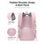abordables Mochilas para Niños y Adolescentes-Mochila escolar para niña, mochila de poliéster resistente al agua con funda para carrito, mochila infantil de gran capacidad con múltiples bolsillos para primaria, ideal para viajes. &amp;regreso a