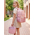preiswerte Kinder- und Teenager-Rucksäcke-Mädchen-Rucksackset mit Karomuster, 3-teilig, wasserabweisend, aus Polyester in verschiedenen Farben, geräumiger Rucksack mit mehreren Fächern und Lunchtasche &amp;Federmäppchen für den Schulanfang &amp;